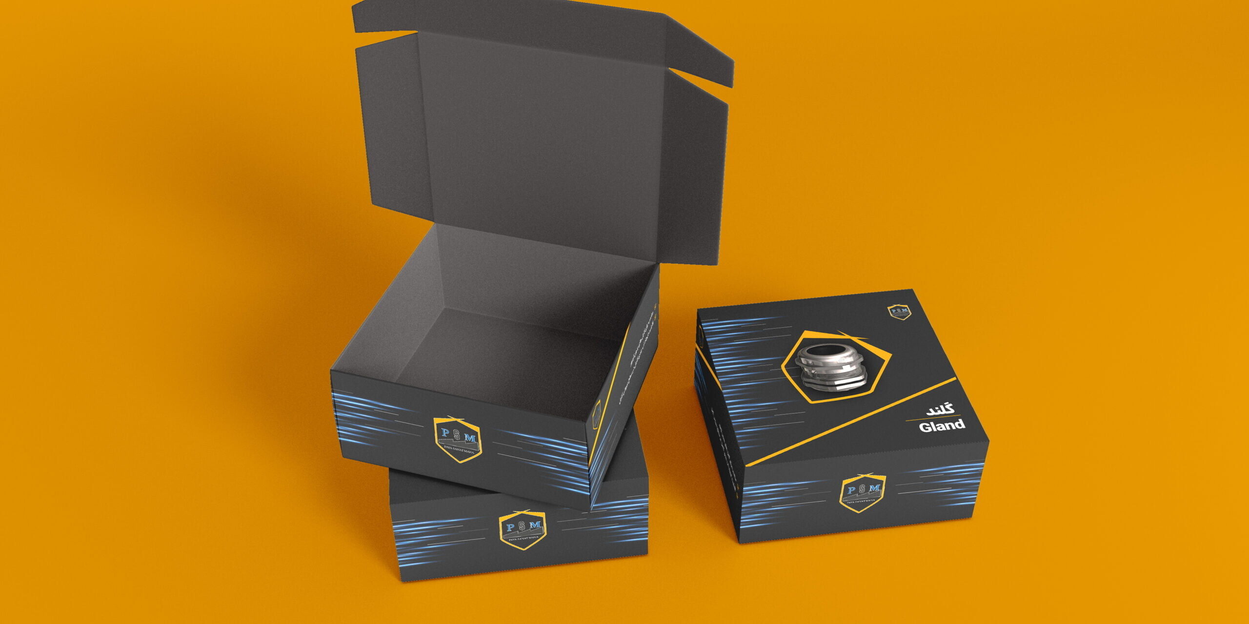 Disposable Paper Box Packaging Mockup