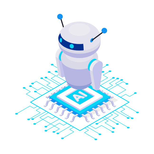 Robot Isometric Icon