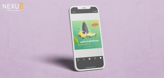 گرافیک محصول آجیل بخشی