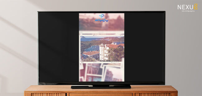 موشن گرافی آژانس مسافرتی پارسیان