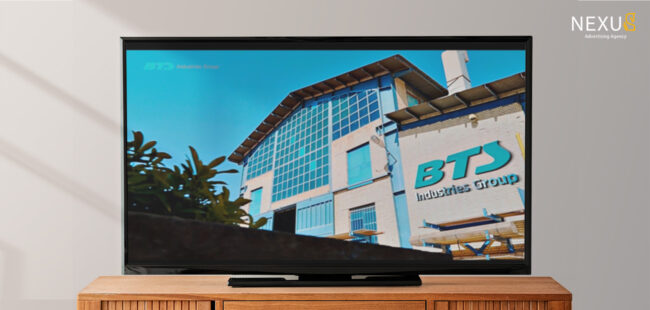 تیزر تبلیغاتی گروه صنایع بی تی اس